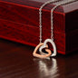 To My Daughter | Carry You In My Heart | Interlocking Hearts