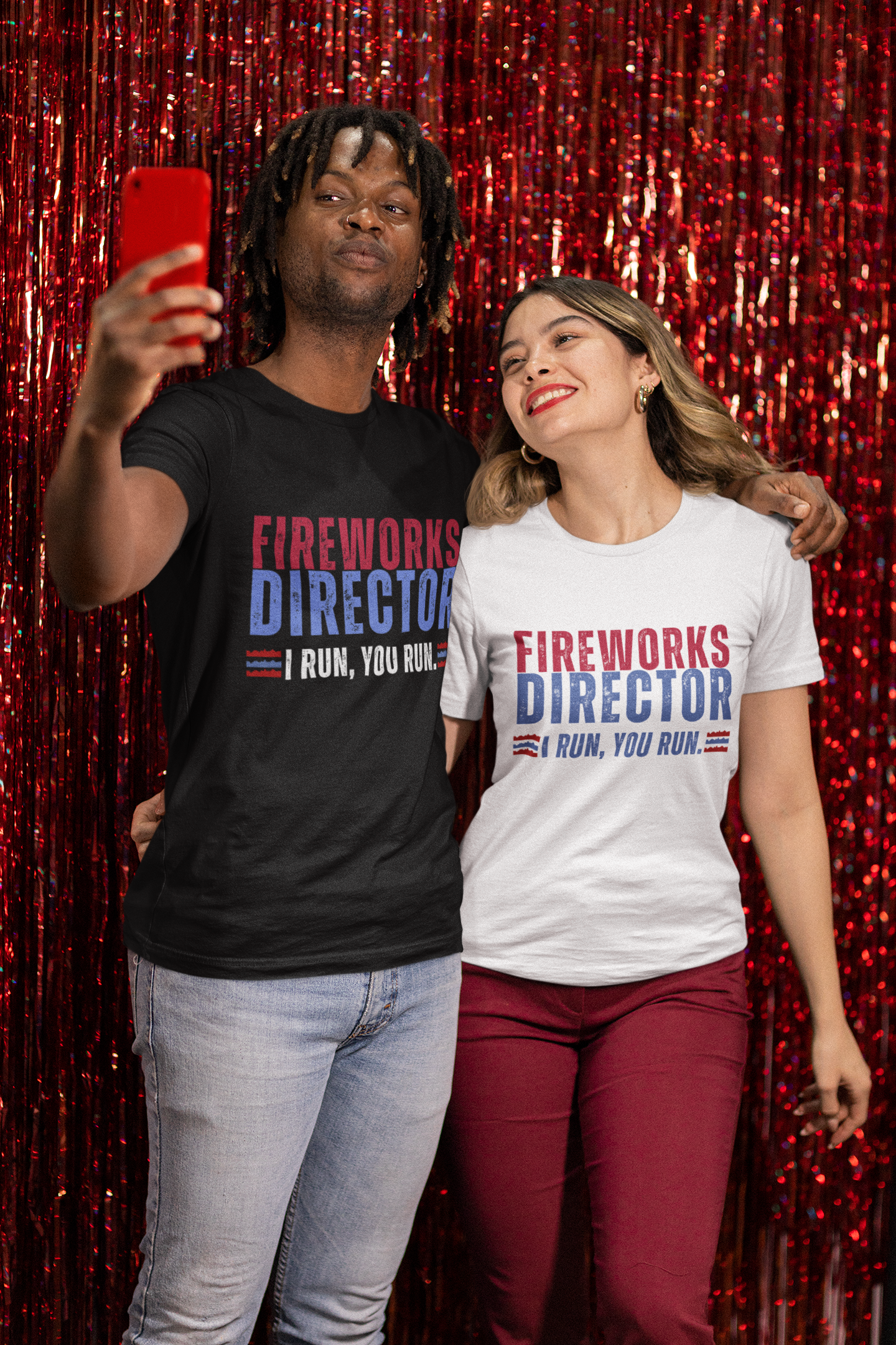 Unisex Funny Fireworks Director Tee