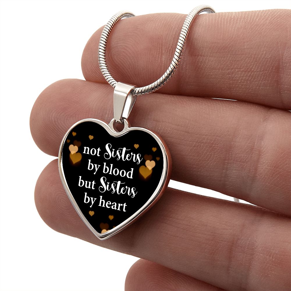 Sisters Heart Keychain