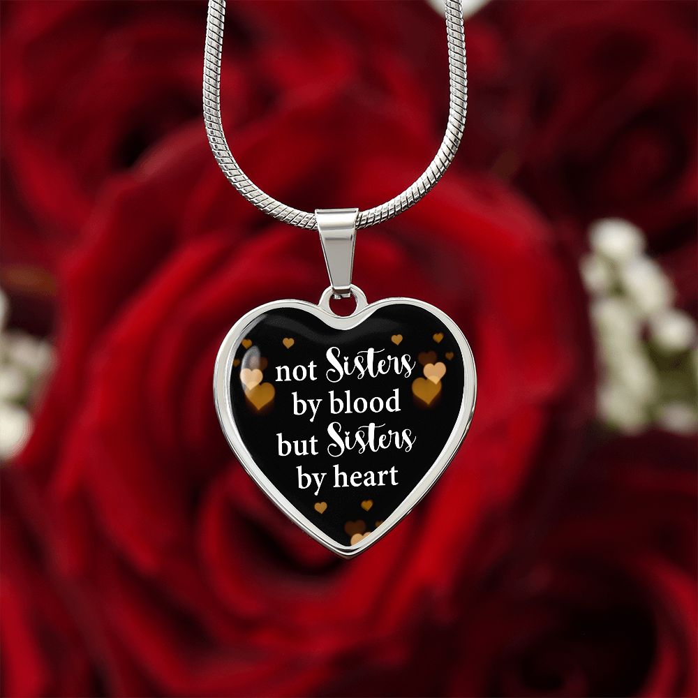 Sisters Heart Keychain