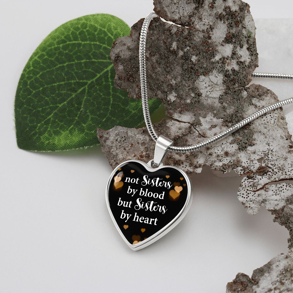 Sisters Heart Keychain