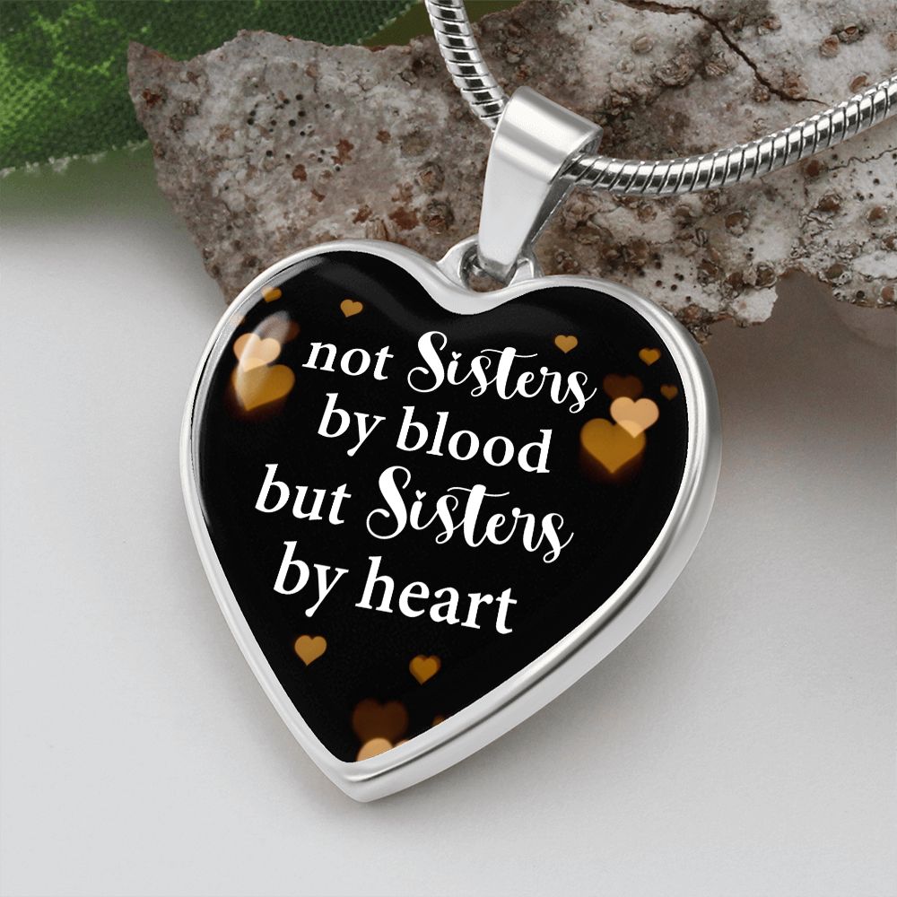 Sisters Heart Keychain