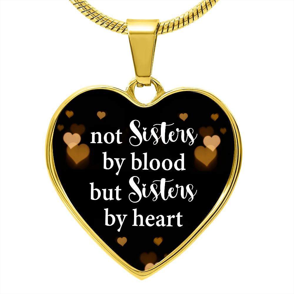 Sisters Heart Keychain