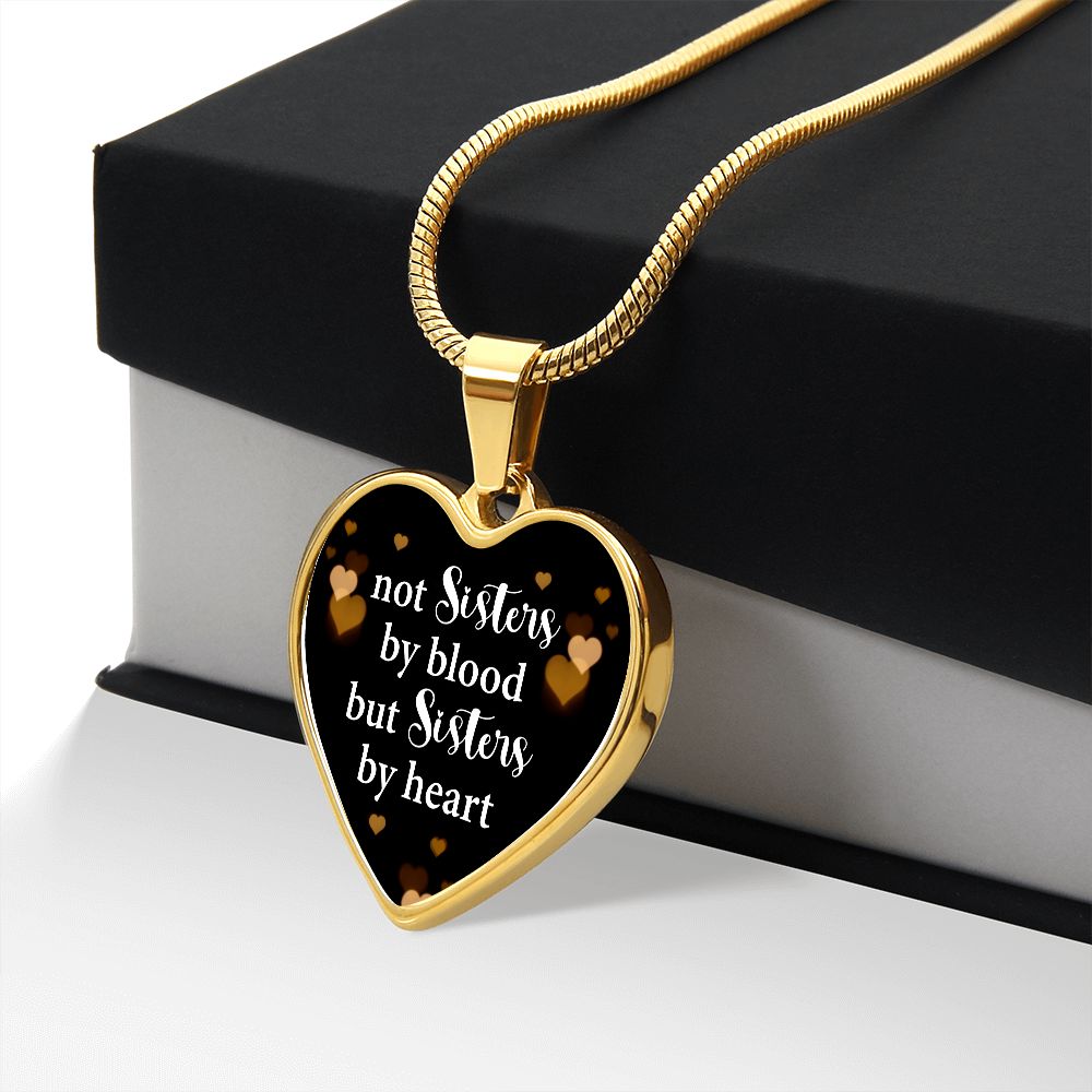 Sisters Heart Keychain