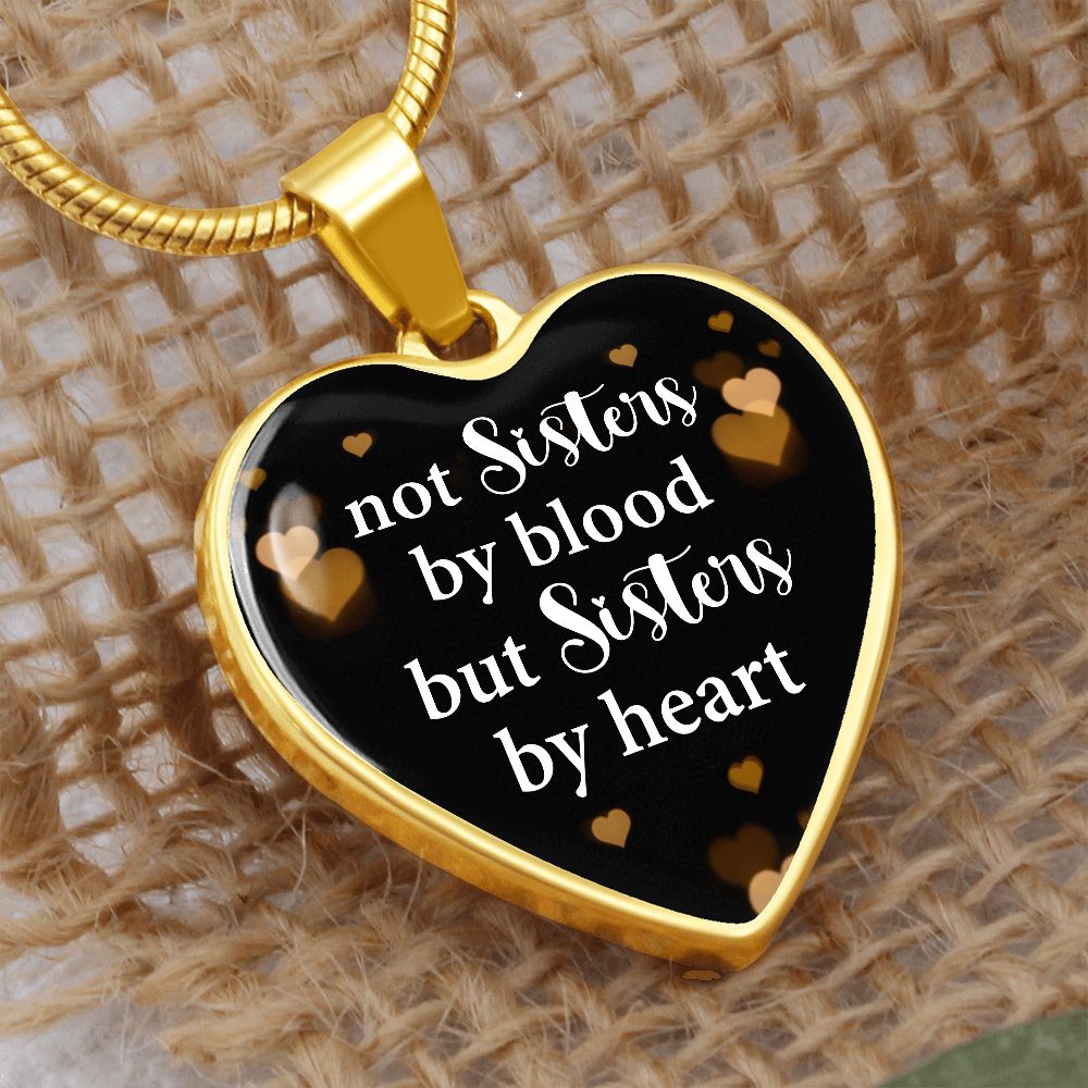 Sisters Heart Keychain
