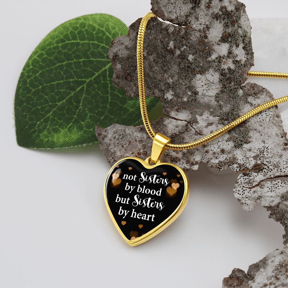 Sisters Heart Keychain