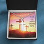 Cross Necklace with Ball Chain | In Three Days