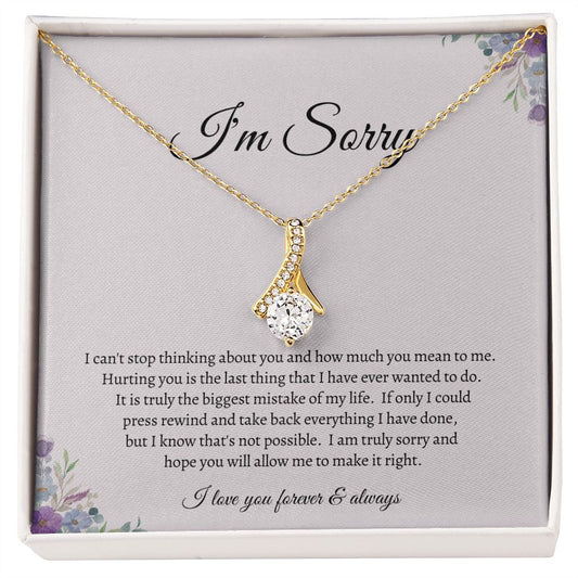 I'm Sorry | How Much You Mean To Me | Alluring Beauty Necklace
