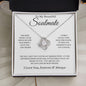 To My Soulmate | Love You Sooner | Love Knot Necklace