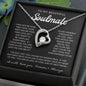 To My Beautiful Soulmate | My Missing Piece | Forever Love Necklace