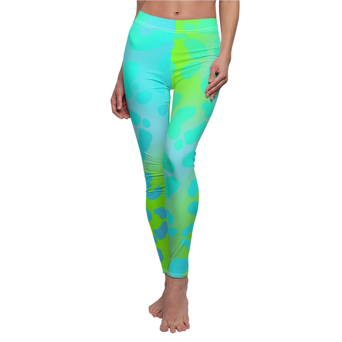 Women's Leggings - Paparazzi Mint