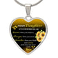 To My Daughter | Braver Than You Believe | Engravable Graphic Pendant