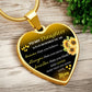 To My Daughter | Braver Than You Believe | Engravable Graphic Pendant