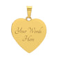 To My Daughter | Braver Than You Believe | Engravable Graphic Pendant