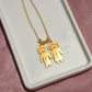 Engraved Kid Charm Necklace