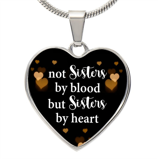 Sisters Heart Keychain
