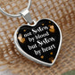 Sisters Heart Keychain