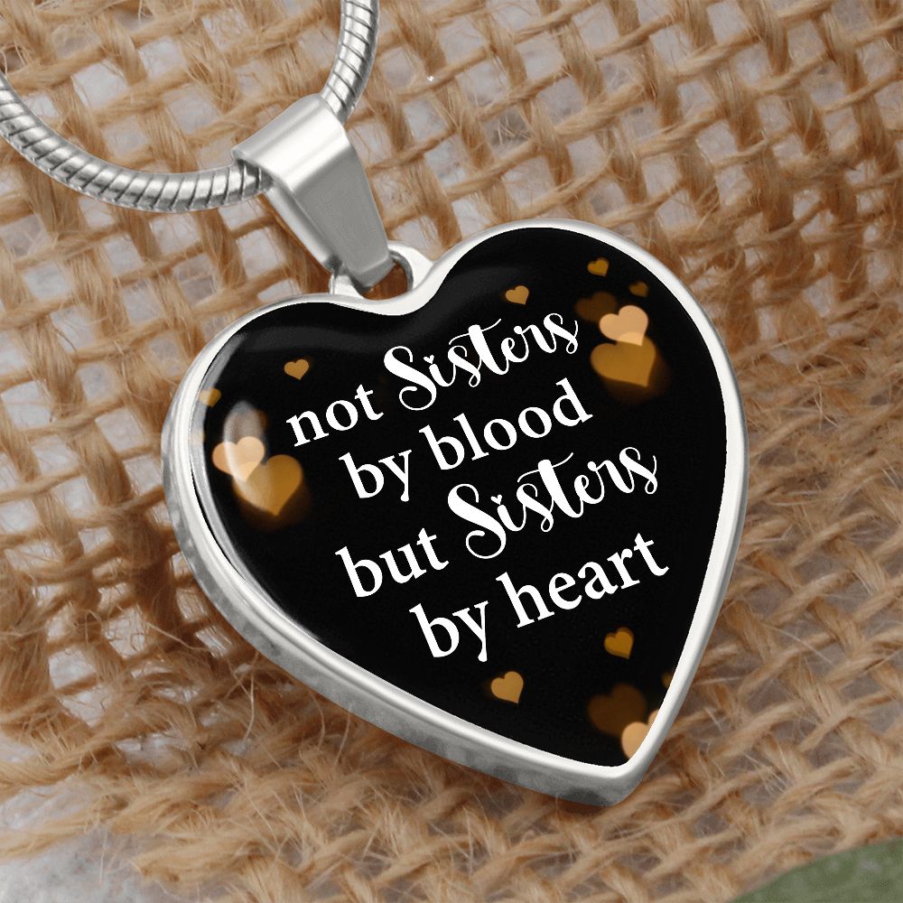 Sisters Heart Keychain