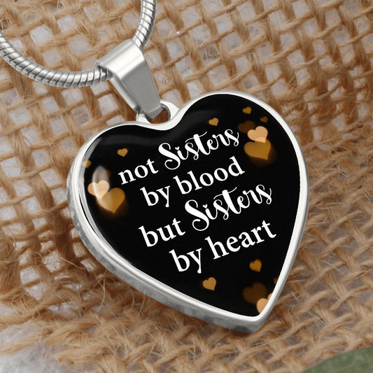 Sisters Heart Keychain