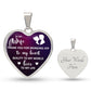 To My Wife | Beauty to My World | Heart Necklace