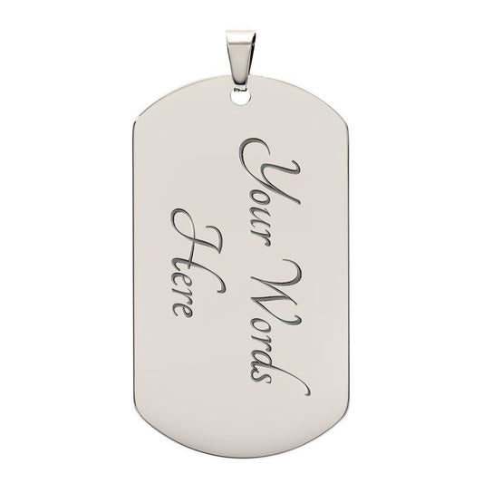 To My Daughter | Braver Than You Believe | Engravable Pendant