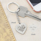 Best Mom Ever | Engraved Heart Keychain