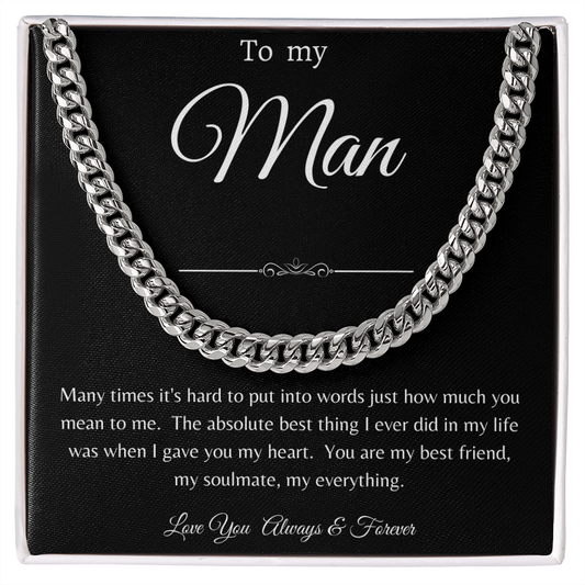To My Man | Love You Always and Forever