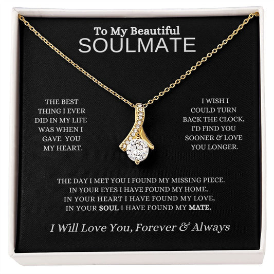 To My Soulmate | My Missing Piece | Alluring Beauty Necklace