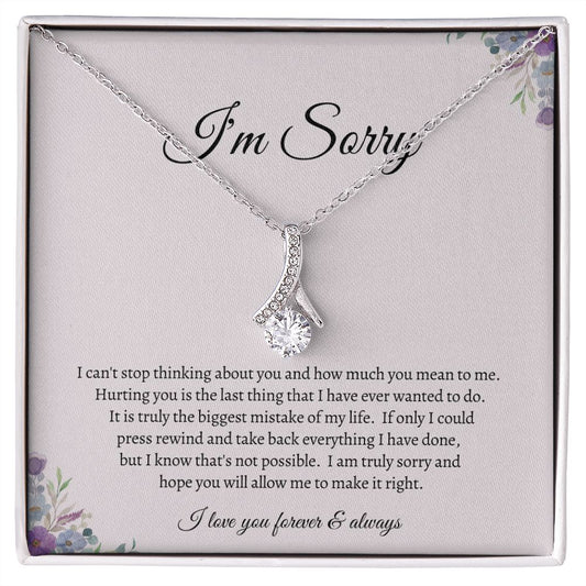 I'm Sorry | How Much You Mean To Me | Alluring Beauty Necklace