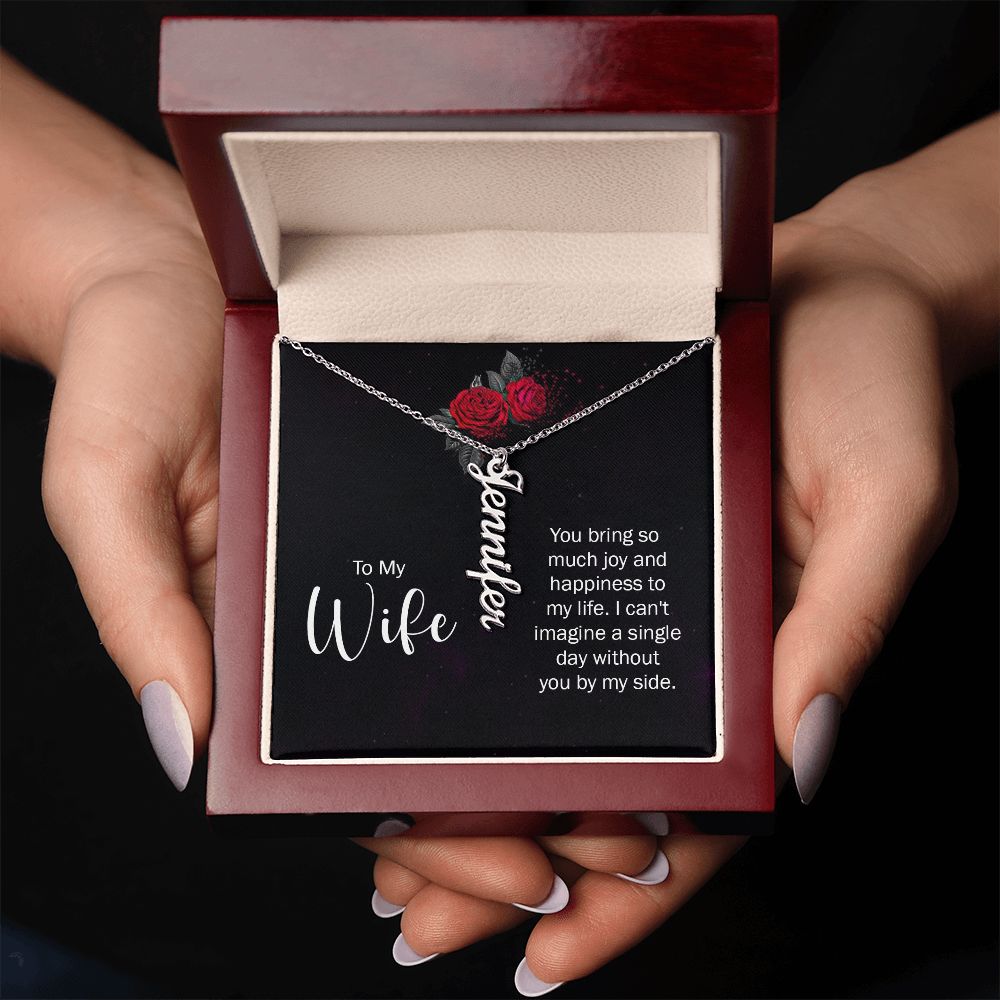 To My Wife | Name Necklace