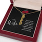 To My Wife | Name Necklace