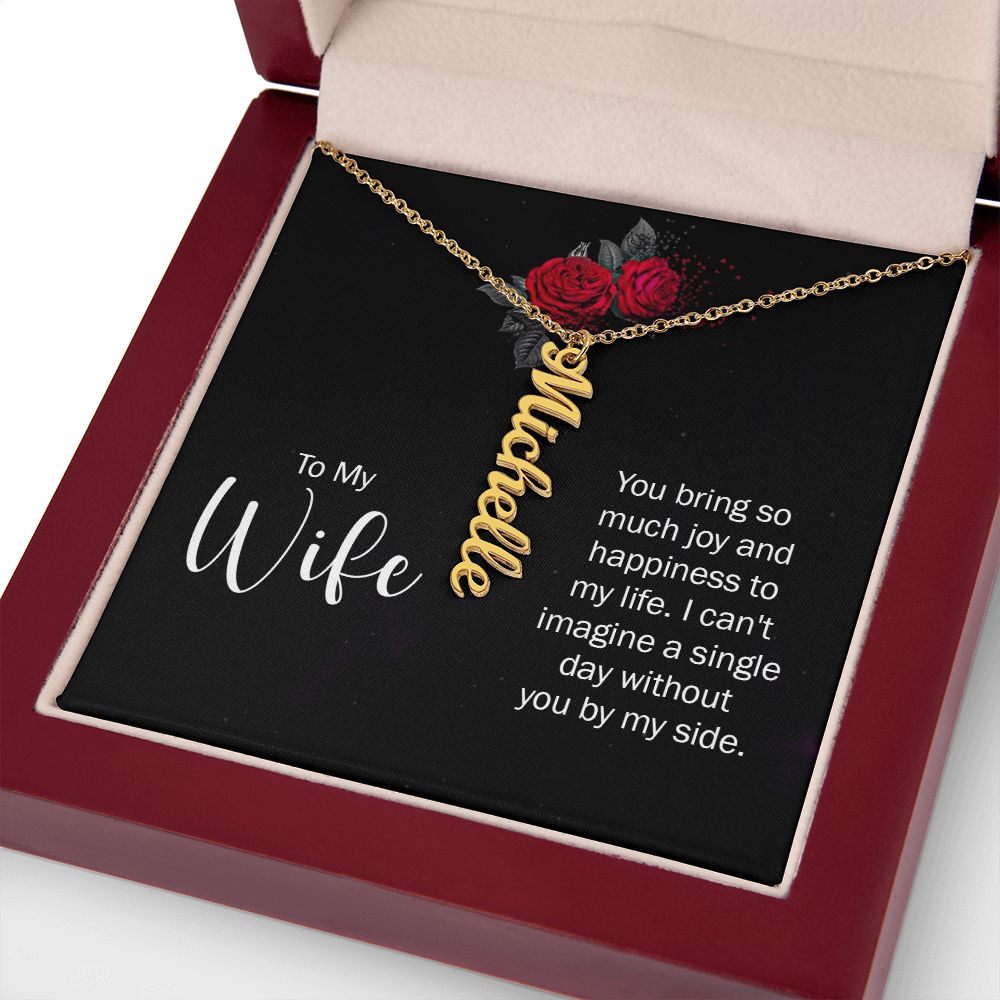 To My Wife | Name Necklace