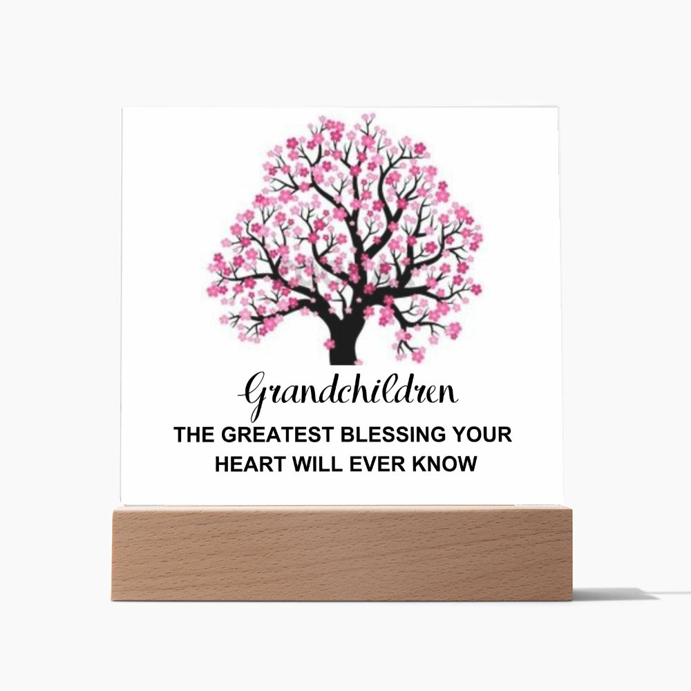 To My Mom | Greatest Blessing | Acrylic Plaque