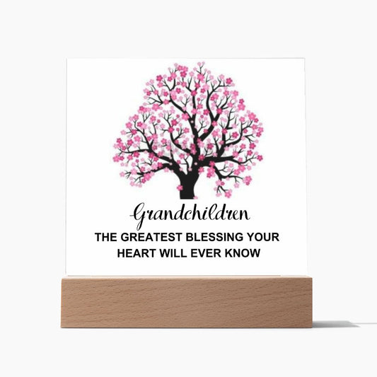 To My Mom | Greatest Blessing | Acrylic Plaque