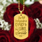 Dad | Dad and His Girl | Engraved Dog Tag Necklace