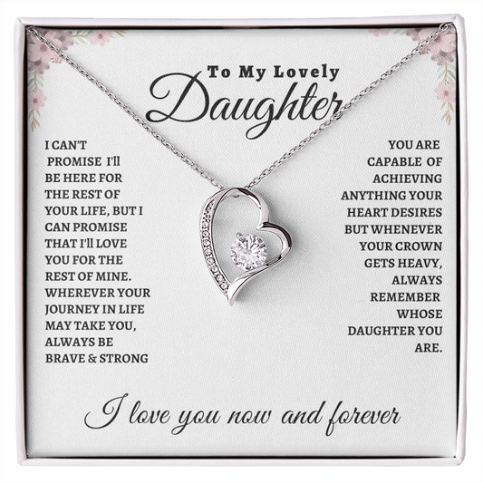 To My Daughter | Forever Love Necklace