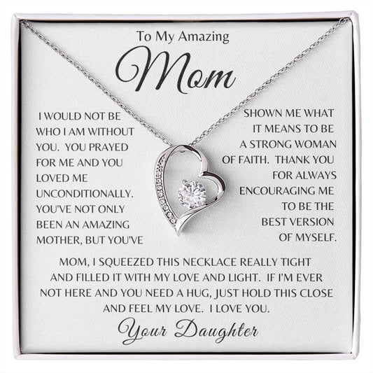 To My Mom | Love and Light | Forever Love Necklace